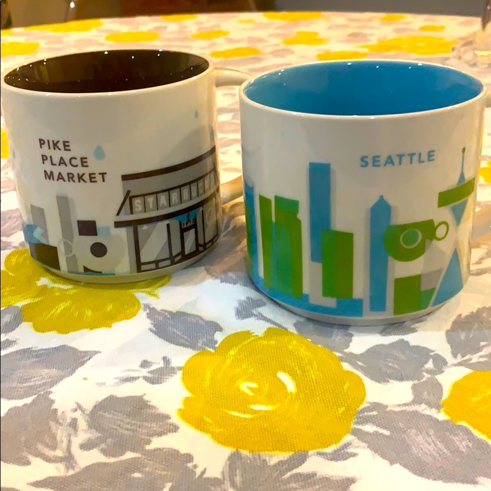 Starbucks You Are Here Mugs